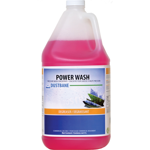 Power Wash Pressure Wash Concentrate, 4 L, Jug Cantin et fils