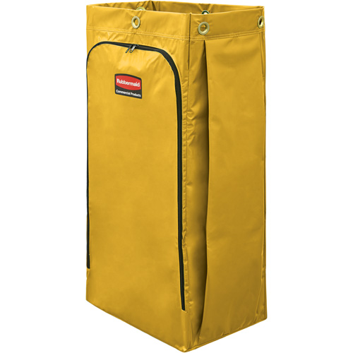 Executive Vinyl Bag for High-Capacity Janitorial Cleaning Carts Cantin et fils