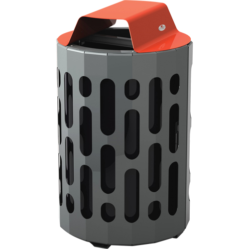 2020 Stingray Waste Receptacles, Metal, 42 US gal. Cantin et fils