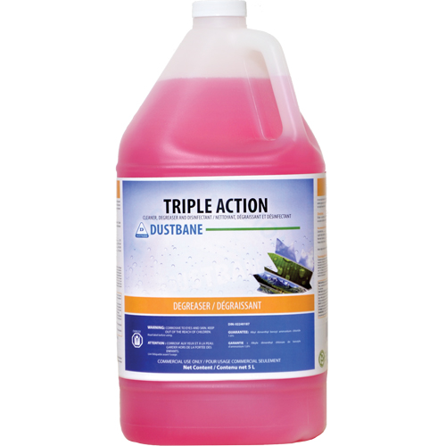 Action triple - nettoyant, d&eacute;graissant et d&eacute;sinfectant, 5 L, Cruche Cantin et fils