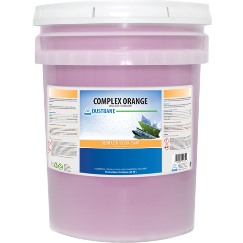Complex Orange Degreaser, 20 L, Pail Cantin et fils