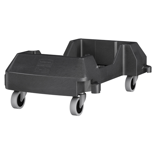Chariot Slim Jim, Polypropyl&egrave;ne, Noir, Convient aux contenants 11" x 20" Cantin et fils