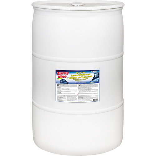 Nettoyant pour salle de presse Spray Nine, 208 L, Baril Cantin et fils