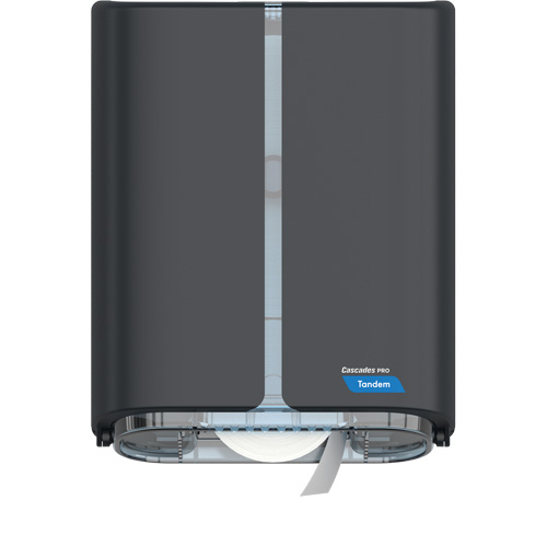 Distributeur de papier hygi&eacute;nique en rouleau g&eacute;ant Pro Tandem, Simple Capacit&eacute; du rouleau Cantin et fils