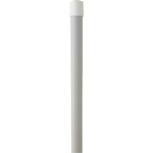 Handle, Broom/Scraper/Squeegee, White, Telescopic, 62" - 113" L Cantin et fils