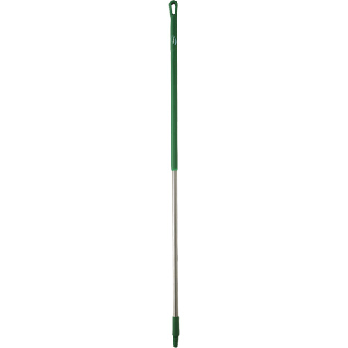 Handle, Broom/Scraper/Squeegee, Green, Standard, 59" L Cantin et fils
