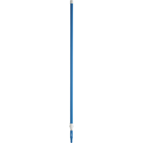 Manche de brosse pour plateforme, Brosse/Support &agrave; tampon, Bleu, T&eacute;lescopique, 62"-113" lo Cantin et fils