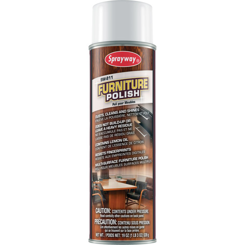 Furniture Polish, 20 oz., Aerosol Can Cantin et fils