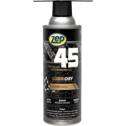 Lubrifiant sec &agrave; base de silicone 45 Lubridry, Canette a&eacute;rosol Cantin et fils