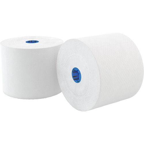 Papier hygi&eacute;nique Pro Signature, Rouleau Haute capacit&eacute;, 2 Pli, 700 Feuilles/Rouleu, Longueur 218', Blanc Cantin et fils