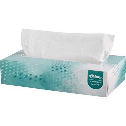 Papiers-mouchoirs Naturals de Kleenex, 2 pli, 8,4" lo x 8" la, 125 feuilles/boîte Cantin et fils