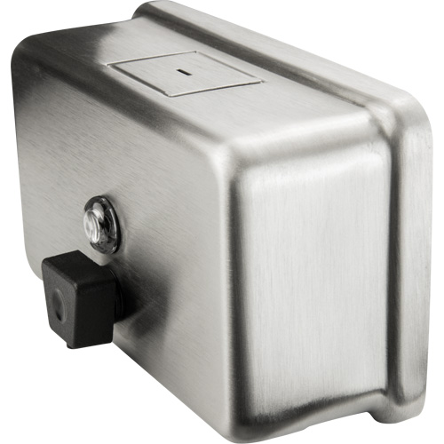 Distributeur de savon horizontal, &agrave; pression, Capacit&eacute; de 1200 ml, Format Vrac Cantin et fils