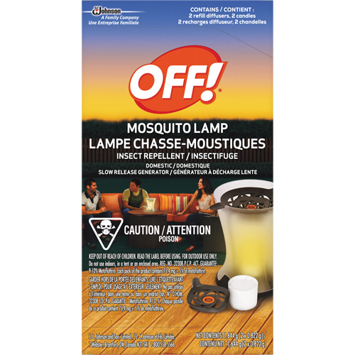 Recharge pour lampe chasse-moustiques Off! PowerPad, Sans DEET, Recharge,  Cantin et fils
