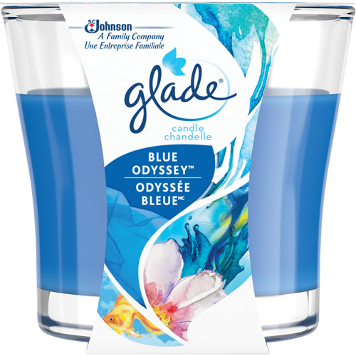 Chandelle en pot Glade, Odyss&eacute;e bleue Cantin et fils