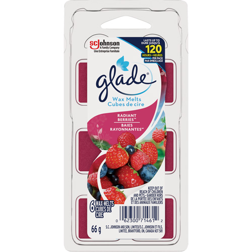 Glade&reg; Air Freshener Melts, Radiant Berries Cantin et fils