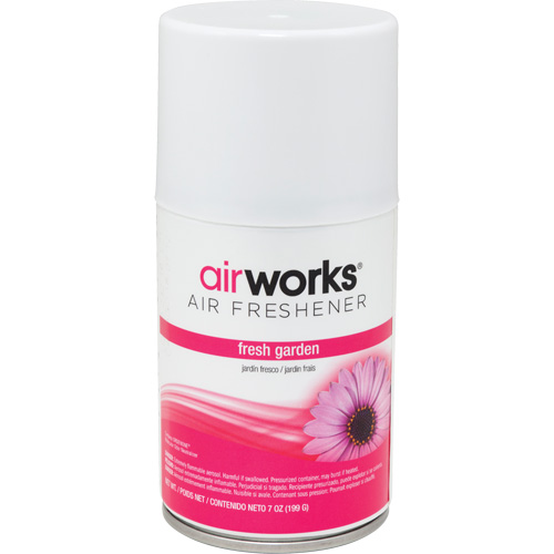 AirWorks&reg; Metered Air Fresheners, Fresh Garden, Aerosol Can Cantin et fils