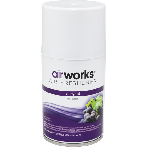 AirWorks&reg; Metered Air Fresheners, Vineyard, Aerosol Can Cantin et fils