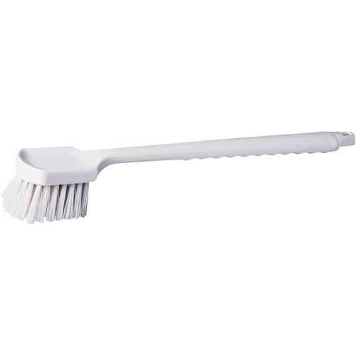 Brosse &agrave; chaudron &agrave; manche long, 20" l, Soies Polypropyl&egrave;ne, Blanc Cantin et fils