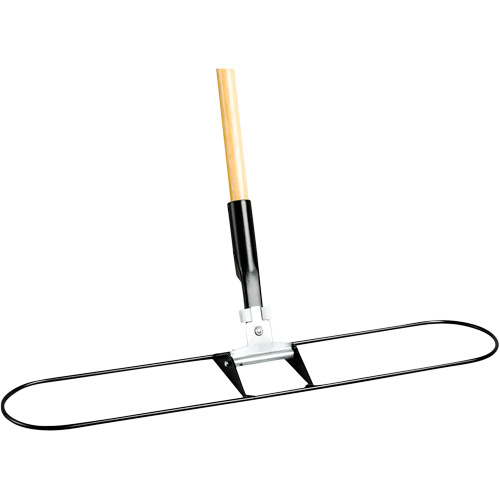Clipper Dust Mop Frame & Handle, 24", Metal Cantin et fils