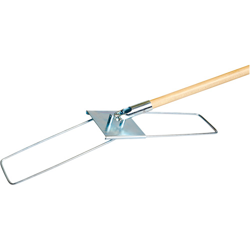 Cadre et manche pour vadrouille &agrave; &eacute;pousseter Break-Ezy, 24", M&eacute;tal Cantin et fils