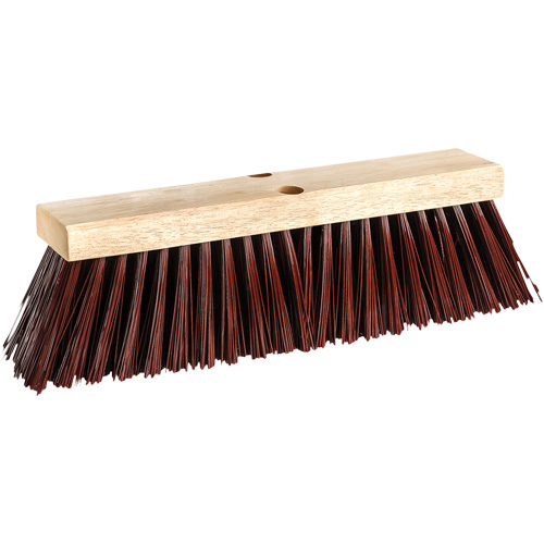 Balai-brosse de rue, 14", Extra-ferme, Soies Polypropyl&egrave;ne Cantin et fils