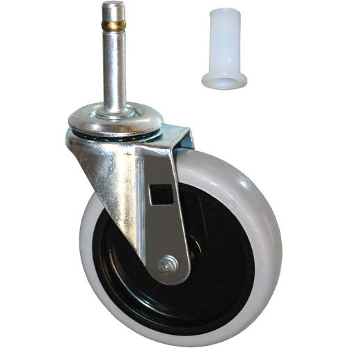 Replacement Stem Swivel Caster for Carts Cantin et fils
