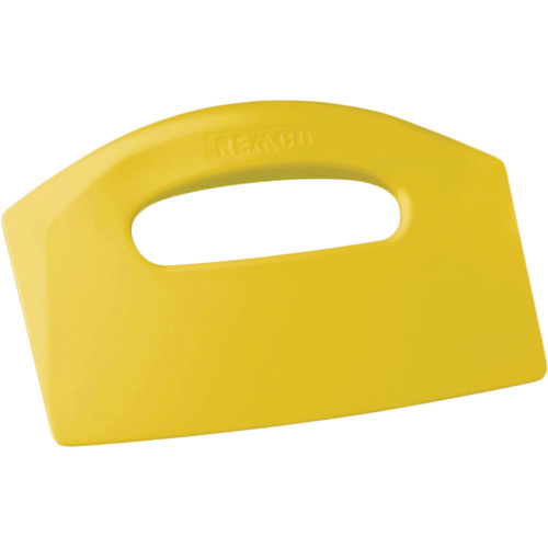 Bench Scraper, Yellow, 5" W x 8" L Cantin et fils
