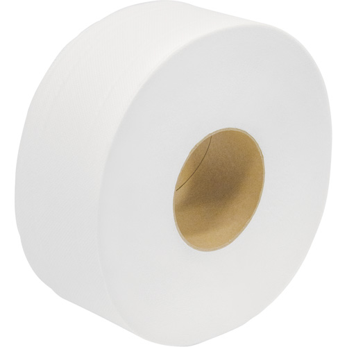 Papier hygi&eacute;nique de premi&egrave;re qualit&eacute; mini en rouleau g&eacute;ant Snow Soft, Rouleau G&eacute;ant, 2 Pli, Longueur 650', Blanc Cantin et fils