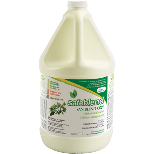 OXY Peppermint Oil Disinfectant Cleaner, 4 L, Jug Cantin et fils
