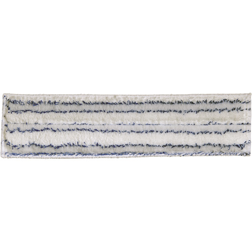 Tampon &agrave; plancher Microlight, R&eacute;cureur, Microfibre/Polyester, 5" x 24" Cantin et fils
