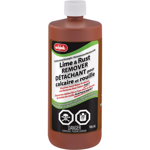 D&eacute;tachant pour calcaire et rouille Whink, 946 ml, Bouteille Cantin et fils