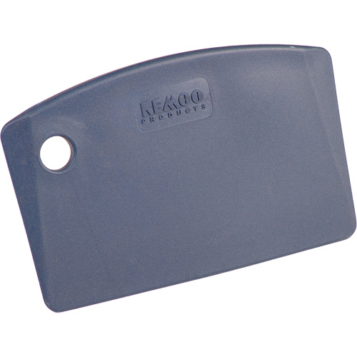 Mini grattoir de paillasse perceptible par d&eacute;tecteur de m&eacute;tal, Bleu, 5-1/4" la x 3-2/5" lo Cantin et fils