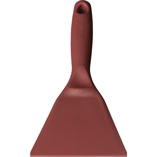 Large Metal Detectable Scraper, Red, 4-1/4" W x 10" L Cantin et fils