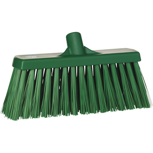 Balai-brosse robuste, Crins Ferme, 13", Polyester, Vert Cantin et fils