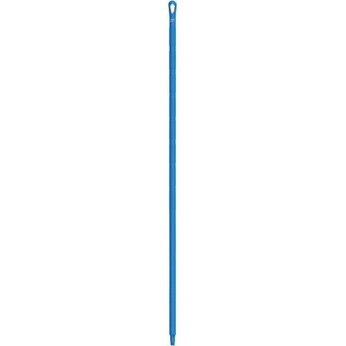 Ultra Hygiene Handle, Broom/Brush/Pad Holder/Scraper/Squeegee, Blue, Ergonomic, 67" L Cantin et fils