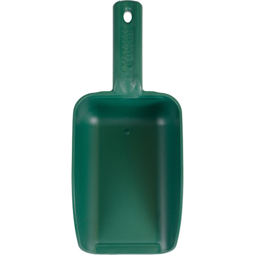 Metal Detectable Hand Scoop, Plastic, Green, 32 oz. Cantin et fils