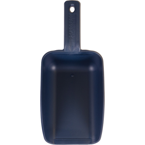 Metal Detectable Hand Scoop, Plastic, Blue, 32 oz. Cantin et fils