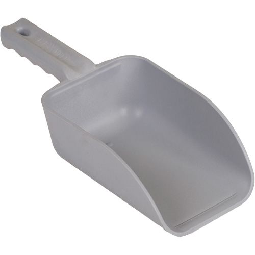 Metal Detectable Hand Scoop, Plastic, Grey, 32 oz. Cantin et fils