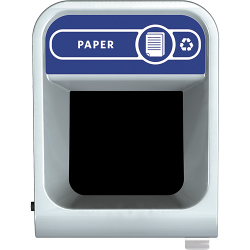 Conteneur pour d&eacute;chets de papier Configure, Vrac/Bord de rue/De bureau, Acier, 15 gal. US Cantin et fils
