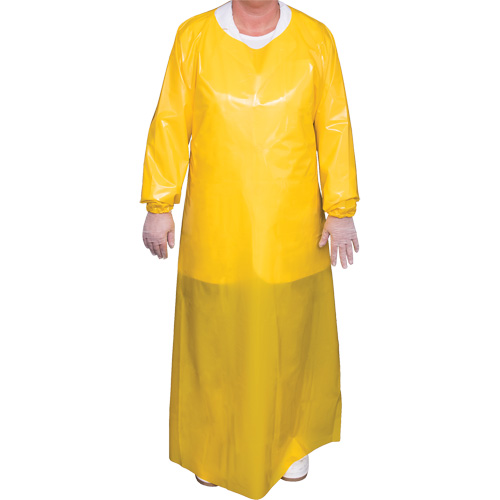 Blouse Top Dog de 6 mil, Grand, Jaune, Polyur&eacute;thane Cantin et fils