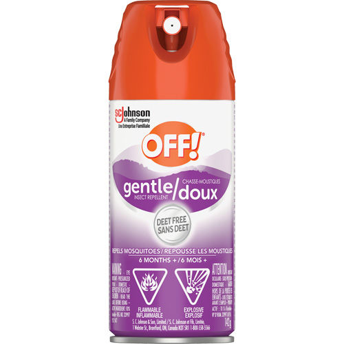 Off!&reg; Gentle Insect Repellent, DEET Free, Aerosol, 142 g Cantin et fils