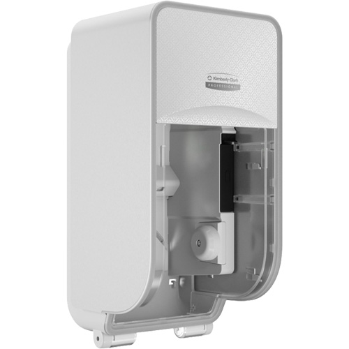 Distributeur de papier hygi&eacute;nique vertical de rouleaux standards Icon, Multiple Capacit&eacute; du rouleau Cantin et fils