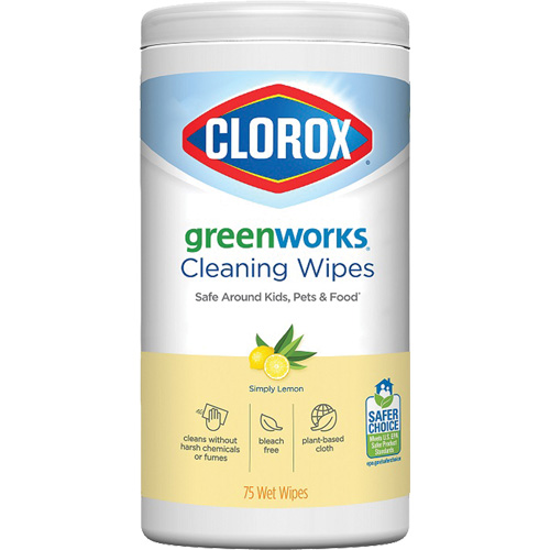 GreenWorks Cleaning Wipes, 75 Wipes Cantin et fils