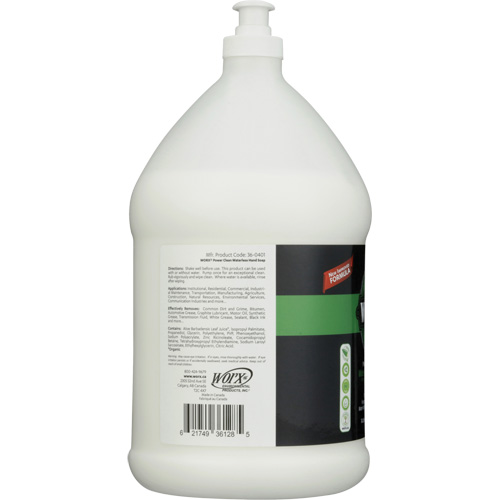 Savon pour les mains sans eau Power Clean, Liquide, 3,78 L, Sans parfum Cantin et fils
