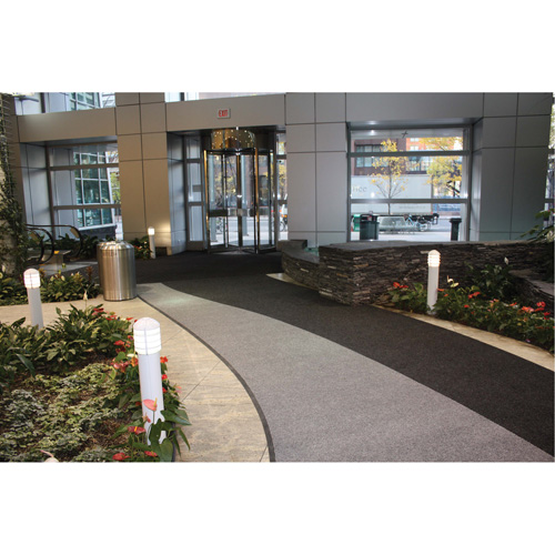 Tapis dentr&eacute;e Supreme Knob, Essuie-pieds/grattoir, 13-5/12' x 75-1/2' x 7/16", Charbon Cantin et fils