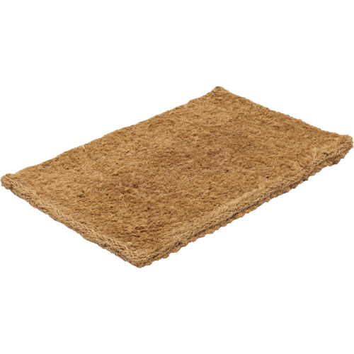 Indoor/Outdoor Coco Mat, Scraper, 2' x 3-1/4' x 1-3/8", Natural Cantin et fils