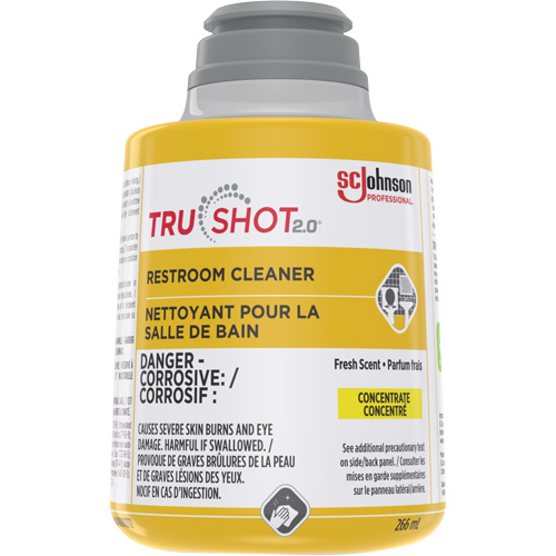 Nettoyant pour salle de bain TruShot 2.0, 266 ml, Bouteille &agrave; g&acirc;chette Cantin et fils