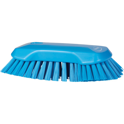 Brosse &agrave; main, Soies Tr&egrave;s ferme, Longueur de 9-1/10", Bleu Cantin et fils