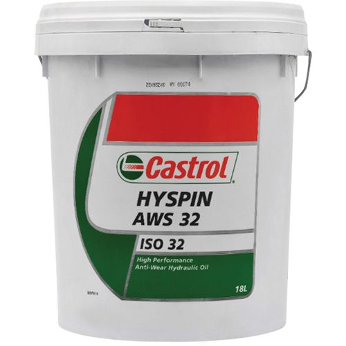 Huile hydraulique Hyspin AWS 32, 18,93 L Cantin et fils