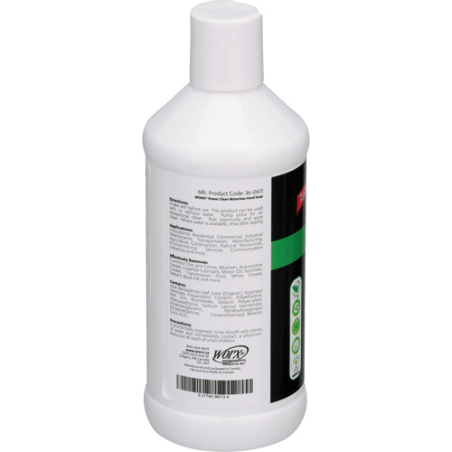 Savon pour les mains sans eau Power Clean, Liquide, 384 ml, Sans parfum Cantin et fils
